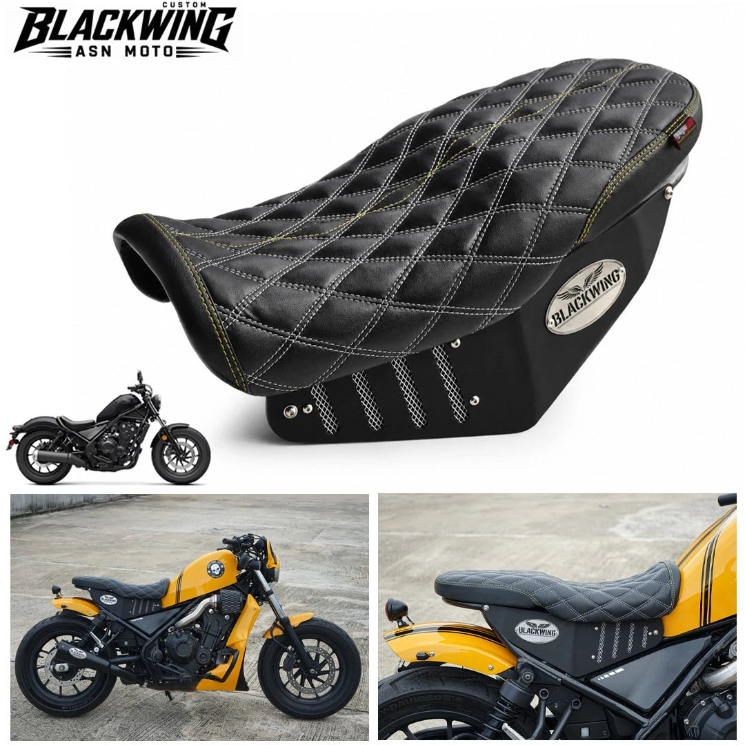 ホンダ レブル CMX 300&500 2017-2026用 ダブルサドル デュアルドライバーシートパッドクッション V.34