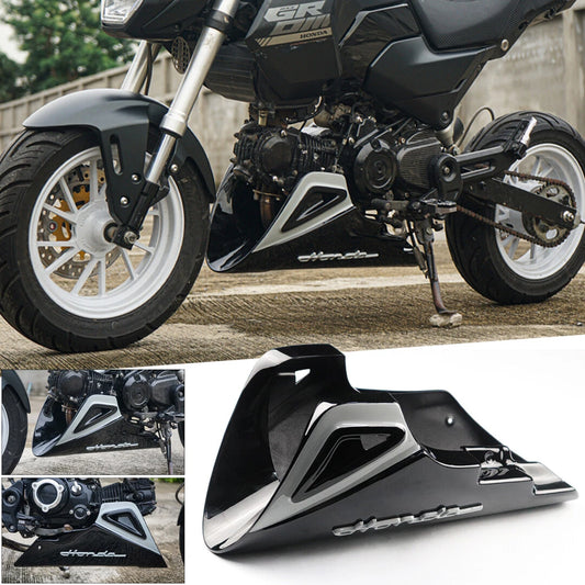 Belly Panel Fairing Frame Guard Cover Trim + Logo For Honda Grom 125 2021 - 2026