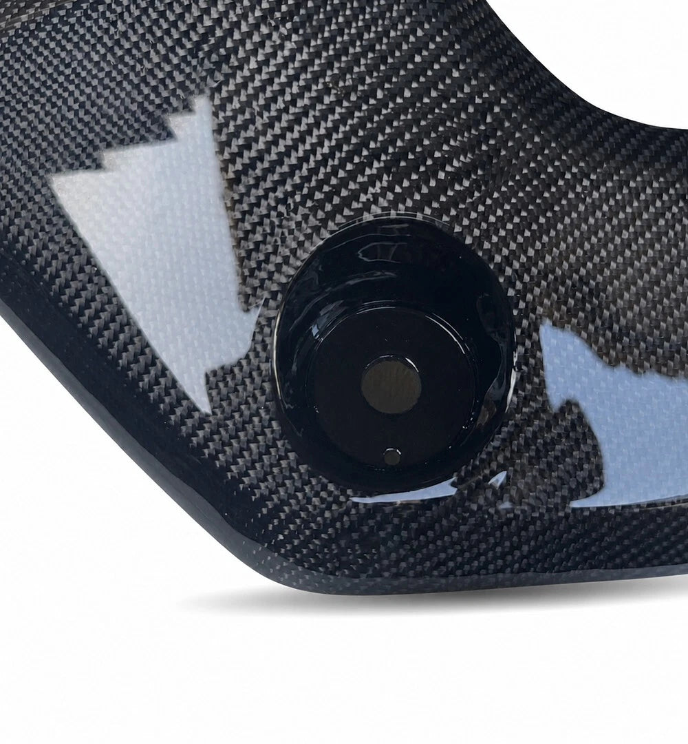 Frame Body R+L Fairing Side Cover Carbon Fiber For Honda Grom 2021-2024