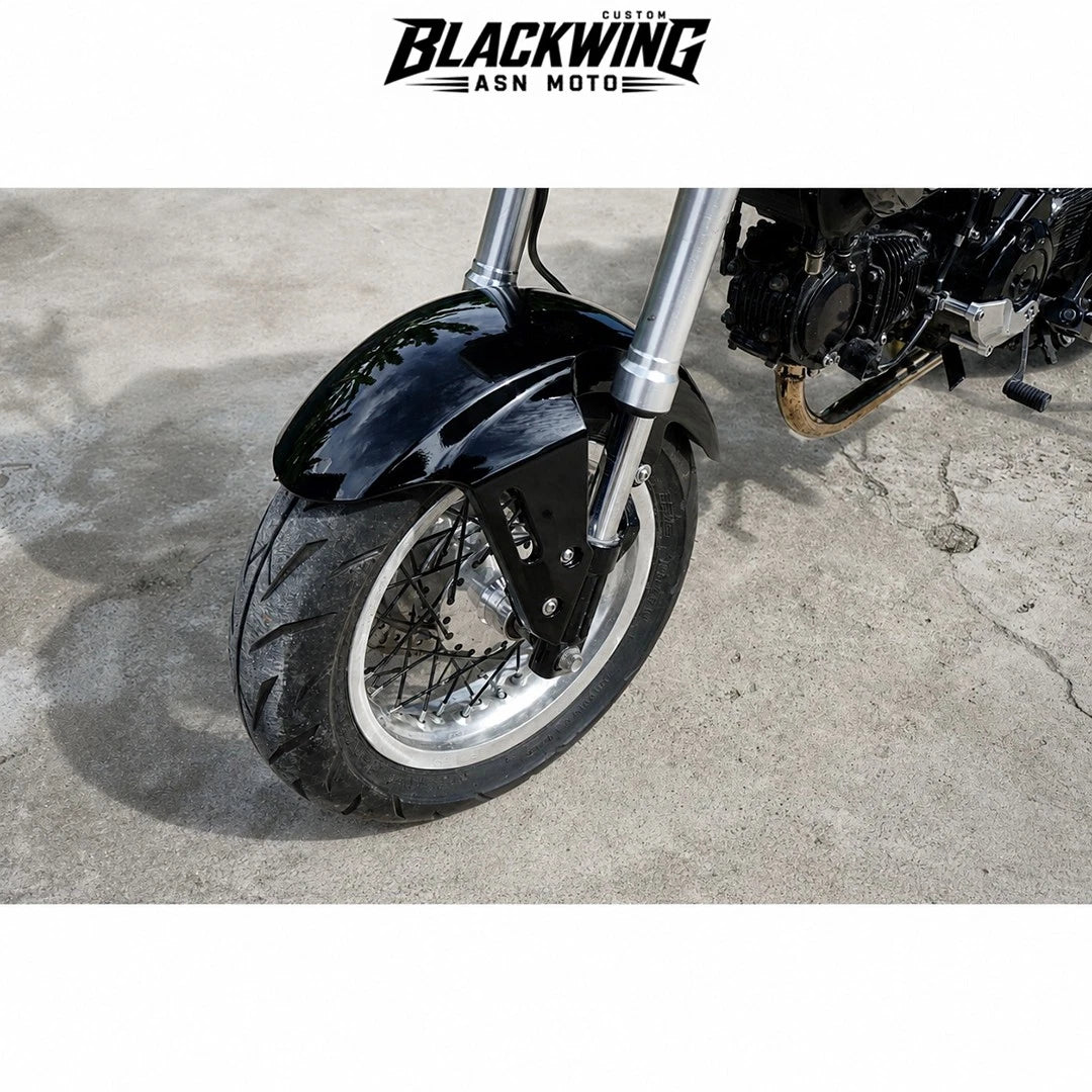 Black 7Pc Body Pastel Panels Frame Body For Honda Grom 125 2021-2024