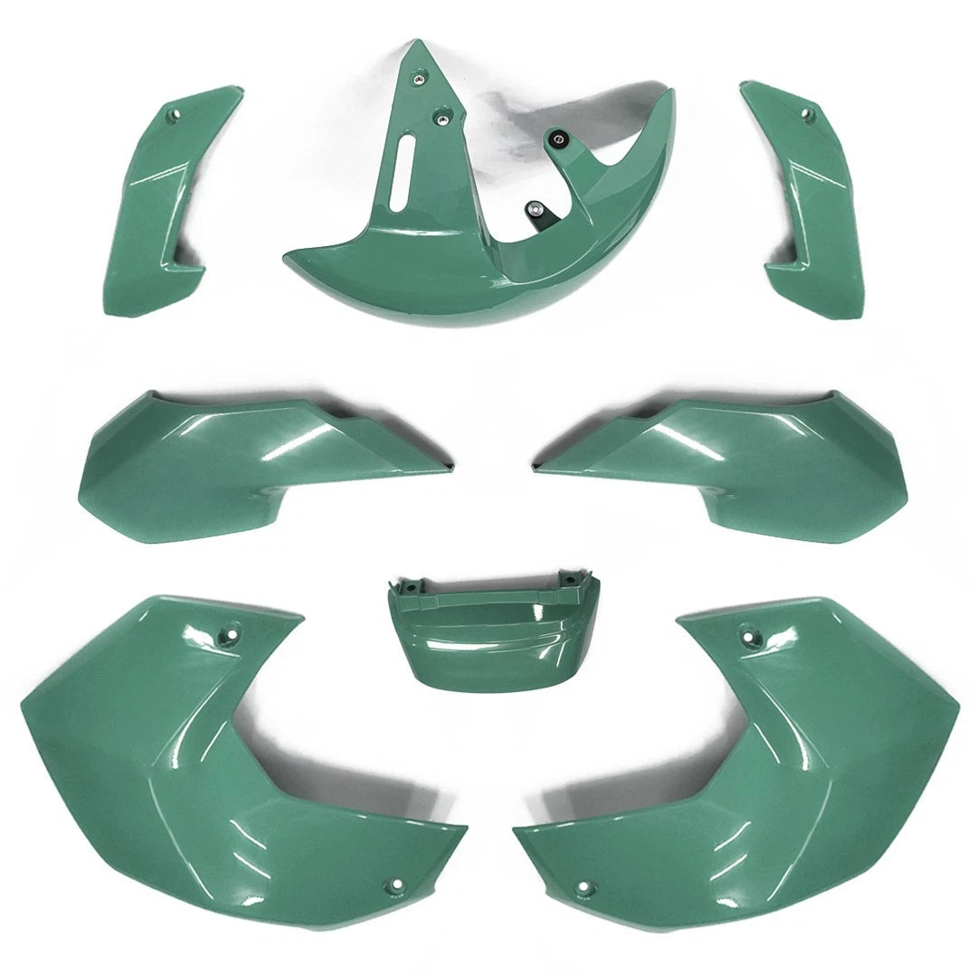 8Pc Body Panels Frame Body Green For Honda Grom 125 2025 - 2026