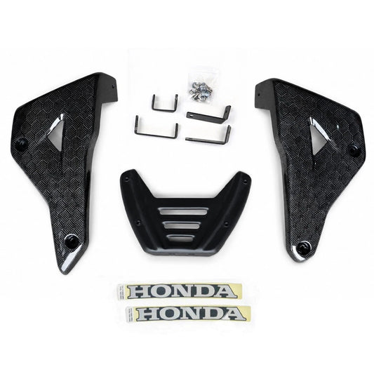 Belly Pan Under Fairing Cover Honeycomb Carbon Fiber For Honda Grom 2021-2026