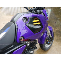 Set Of 12 Piece Frame Body Cover Side Upper Panel Carbon Fiber For Honda Grom 2021-2024