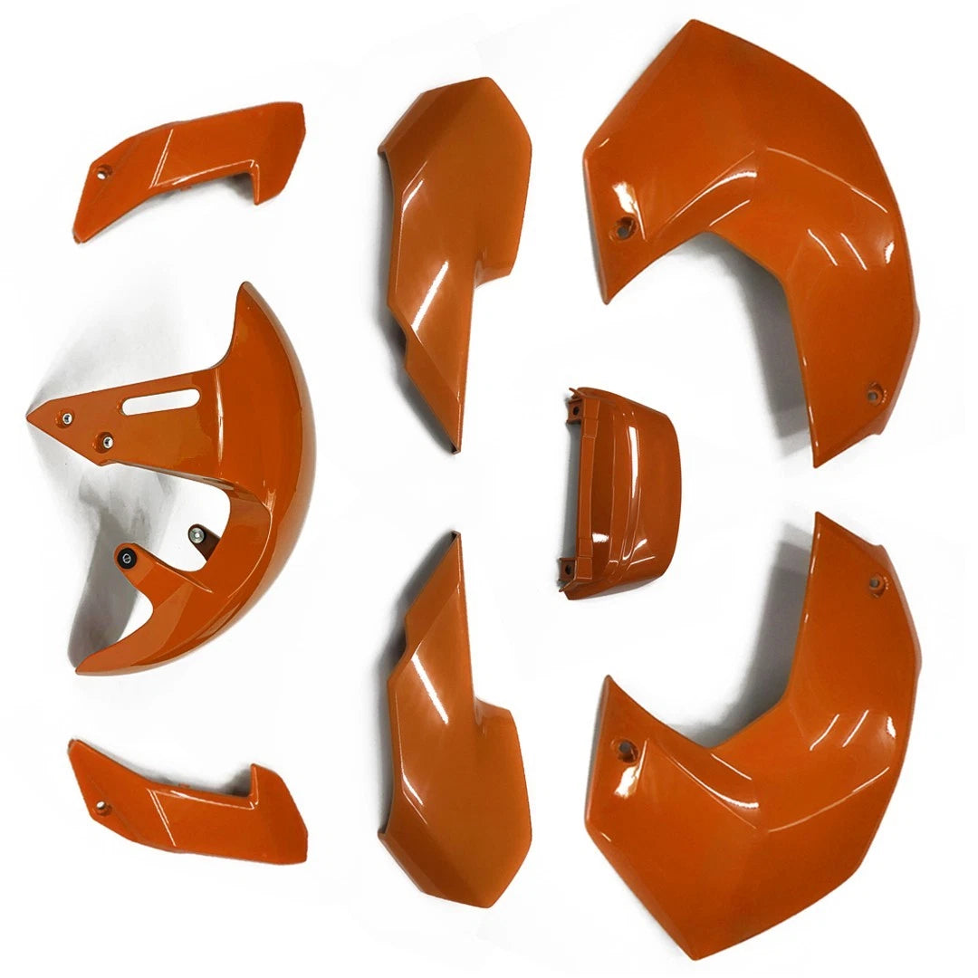 8Pc Body Panels Frame Body Orange For Honda Grom 125 2025 - 2026