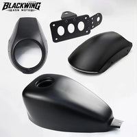 Set 3 Tank Cover Headlight Cowl Short Fender Matte Black For Honda Rebel CMX 300&500 2017-2026