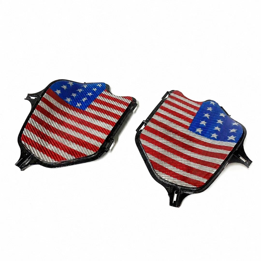 Frame Body R+L Cover Side Upper Panel US Carbon Fiber For Honda Grom 2021-2024