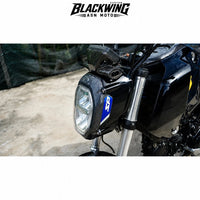 Black 7Pc Body Pastel Panels Frame Body For Honda Grom 125 2021-2024