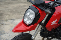 ホンダ グロム125 2025-2026用 モタードフロントフェンダー フェアリングガードカバー ブラック