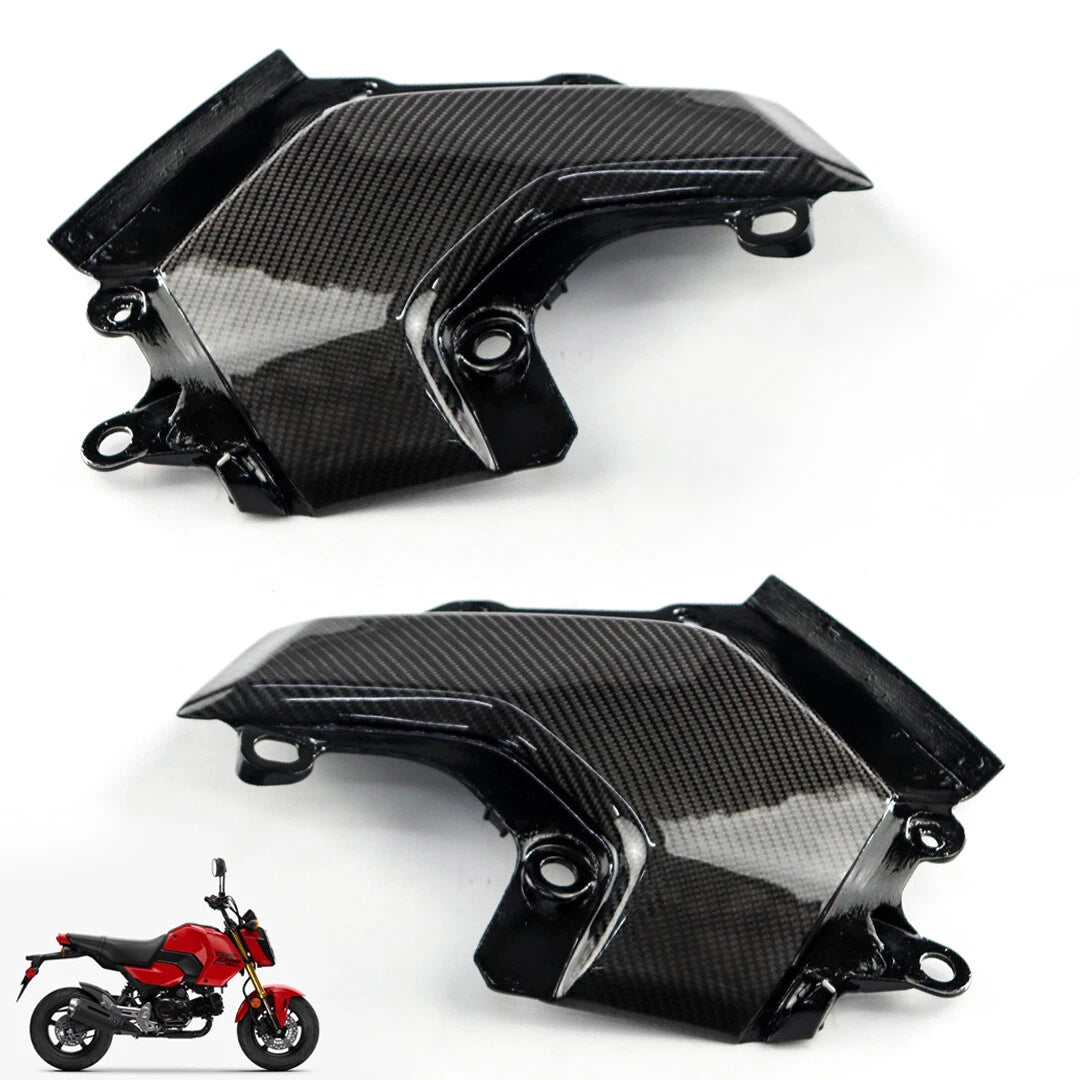 Side Body Frame Cover Carbon Fiber For Honda Grom 125 2025-2026