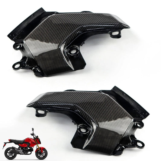Side Body Frame Cover Carbon Fiber For Honda Grom 125 2025-2026