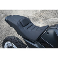 Replacement Dual Seat Carbon Stitch Black V.23 Fit For Honda Grom 125 2021-2026