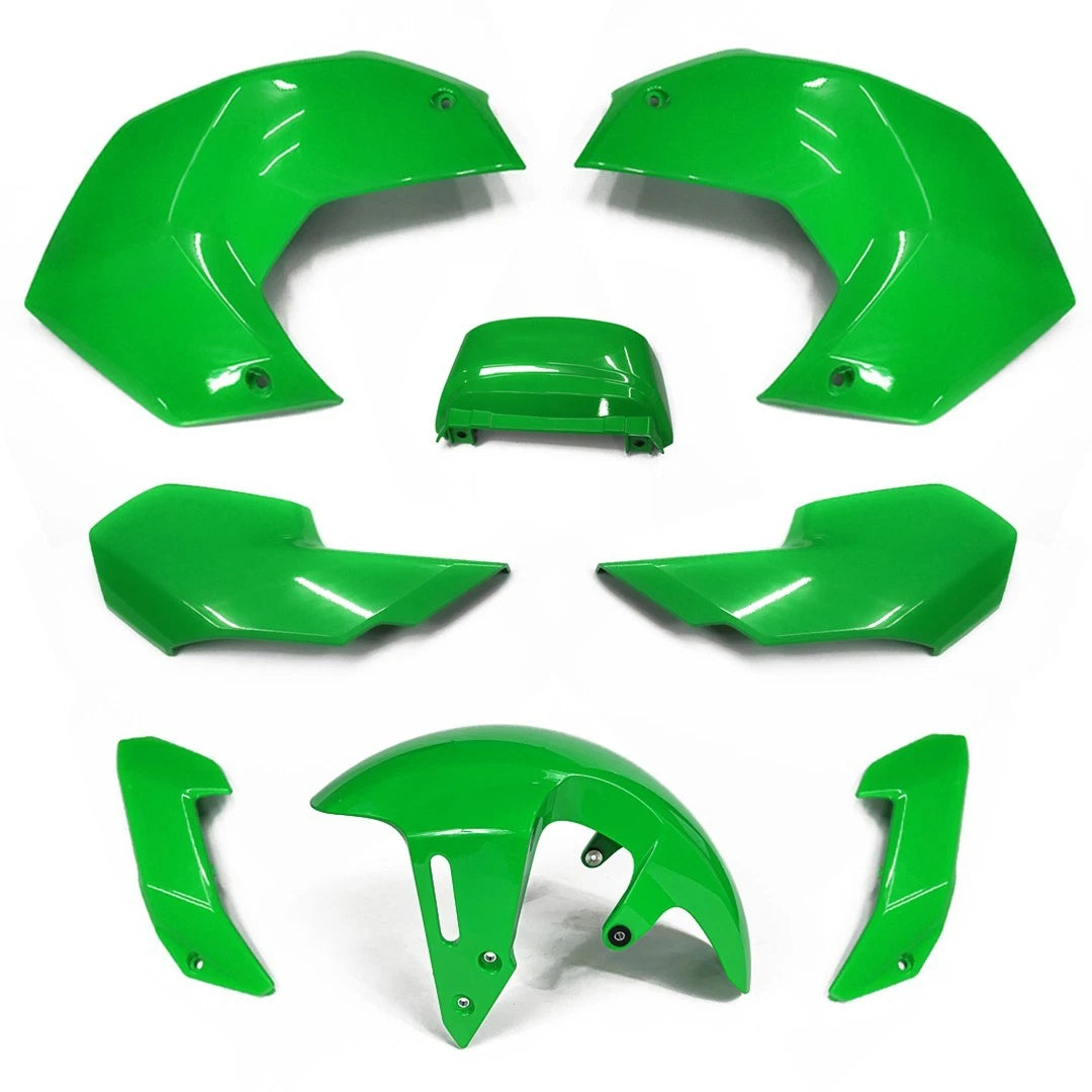 8Pc Body Panels Frame Body Green V.2 For Honda Grom 125 2025 - 2026