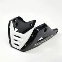 Belly Pan Under Fairing Cover Gloss Black&White For Honda Grom 125 2021-2026
