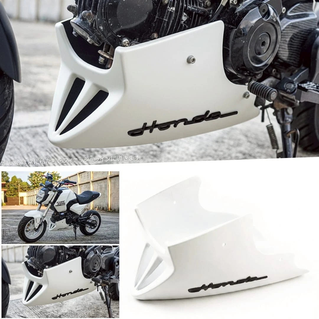 Belly Panel Fairing Frame Guard Cover Trim V.2 White For Honda Grom 125 2021 - 2026