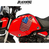 Frame Body R+L Cover Side Upper Panel US Carbon Fiber For Honda Grom 2021-2024