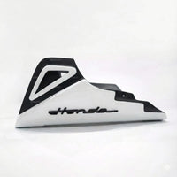Belly Panel Fairing Frame Guard Cover Trim White + Logo For Honda Grom 125 2021 - 2026