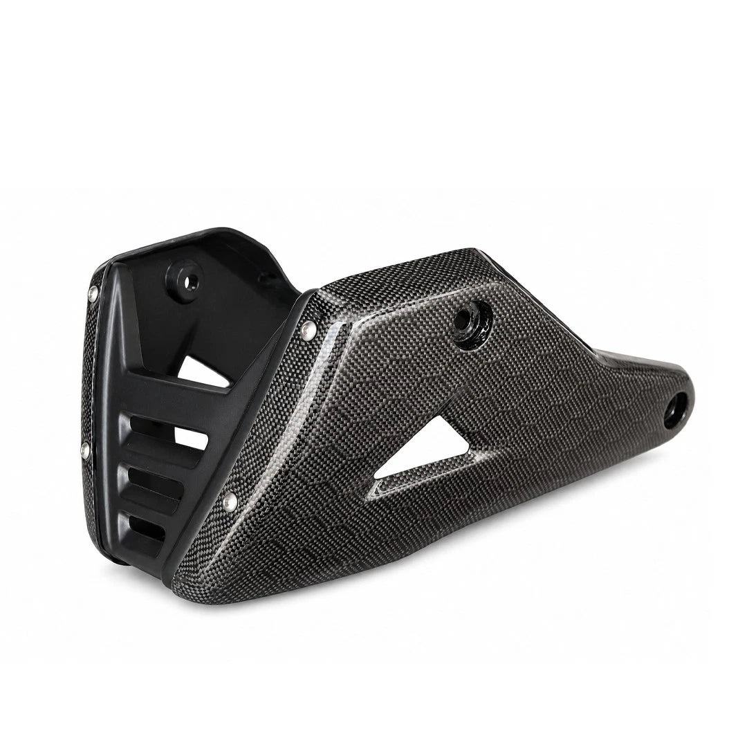 Belly Pan Under Fairing Cover Honeycomb Carbon Fiber For Honda Grom 2021-2026