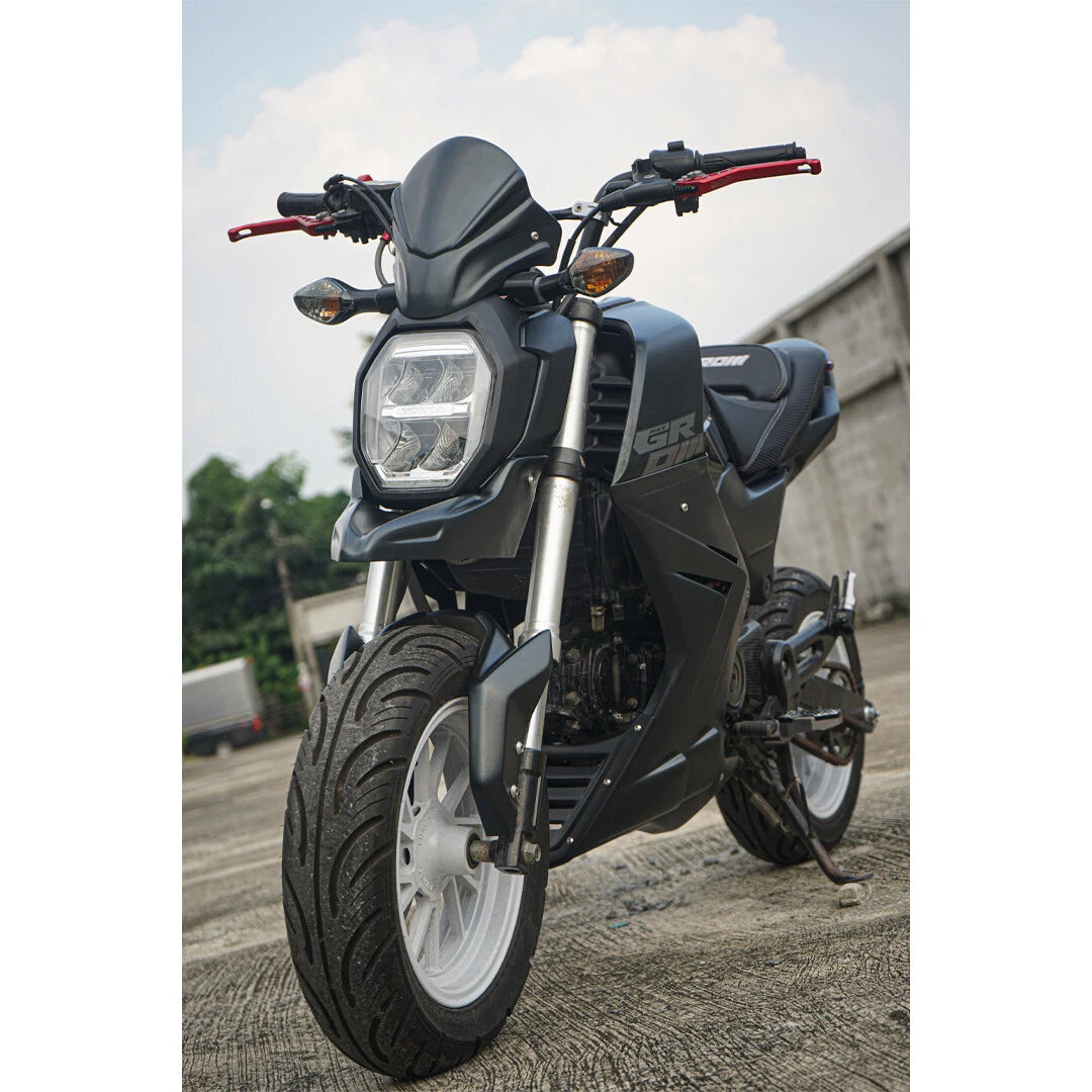Set 5 Front Fender / Motard Fender / Windshield / Rear Cover / Side Fairing Black For Honda Grom 125 2025 - 2026