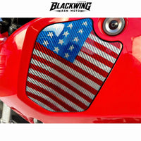 Frame Body R+L Cover Side Upper Panel US Carbon Fiber For Honda Grom 2021-2024