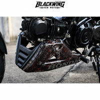 Belly Pan Under Fairing Cover Forged Carbon Fiber For Honda Grom 2021-2026