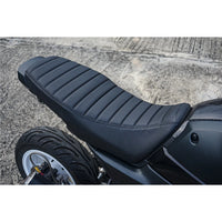 Replacement Dual Seat Carbon Stitch Black V.24 Fit For Honda Grom 125 2021-2026
