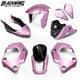 Set 6 Front Fender / Headlight Cover / Rear Cover / Under Fairing / Body Frame Pink For Honda Grom 125 2021 - 2024