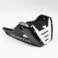 Belly Pan Under Fairing Cover Gloss Black&White For Honda Grom 125 2021-2026