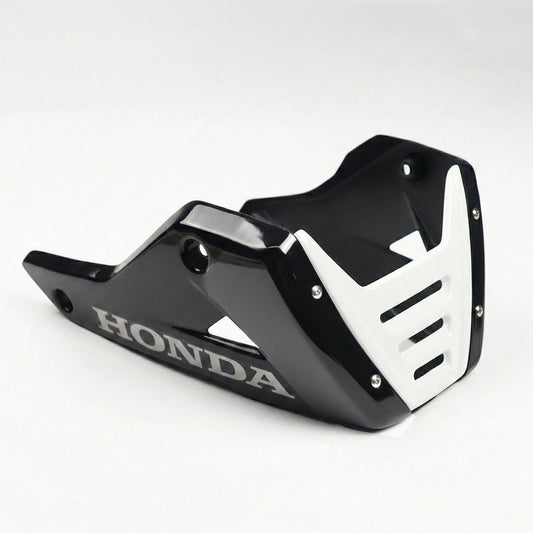 Belly Pan Under Fairing Cover Gloss Black&White For Honda Grom 125 2021-2026