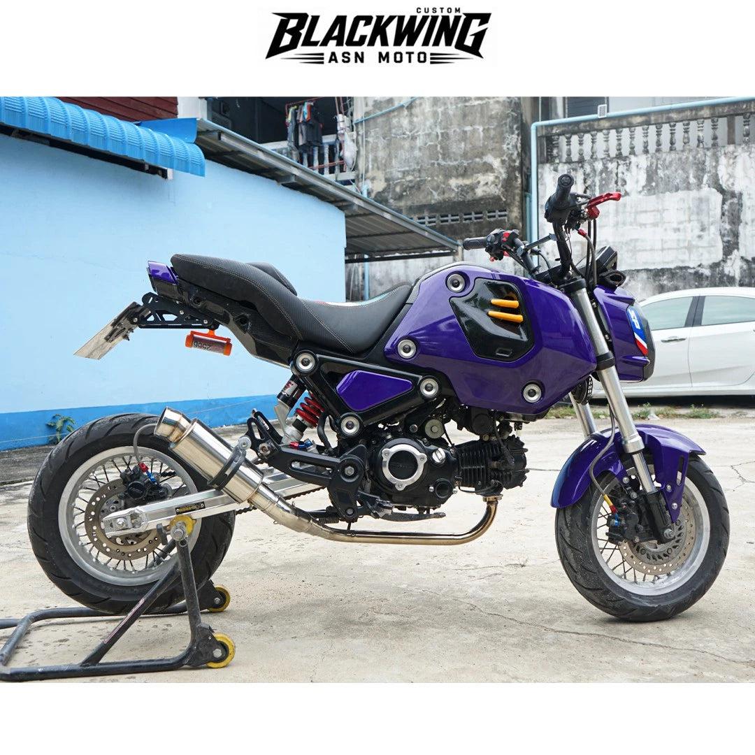 ホンダ グロム 125 2021-2024用 スカイブルー 7ピース ボディ パステルパネル フレーム ボディ