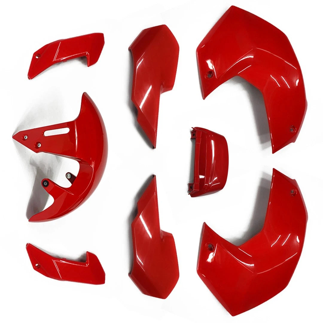 8Pc Body Panels Frame Body Red For Honda Grom 125 2025 - 2026