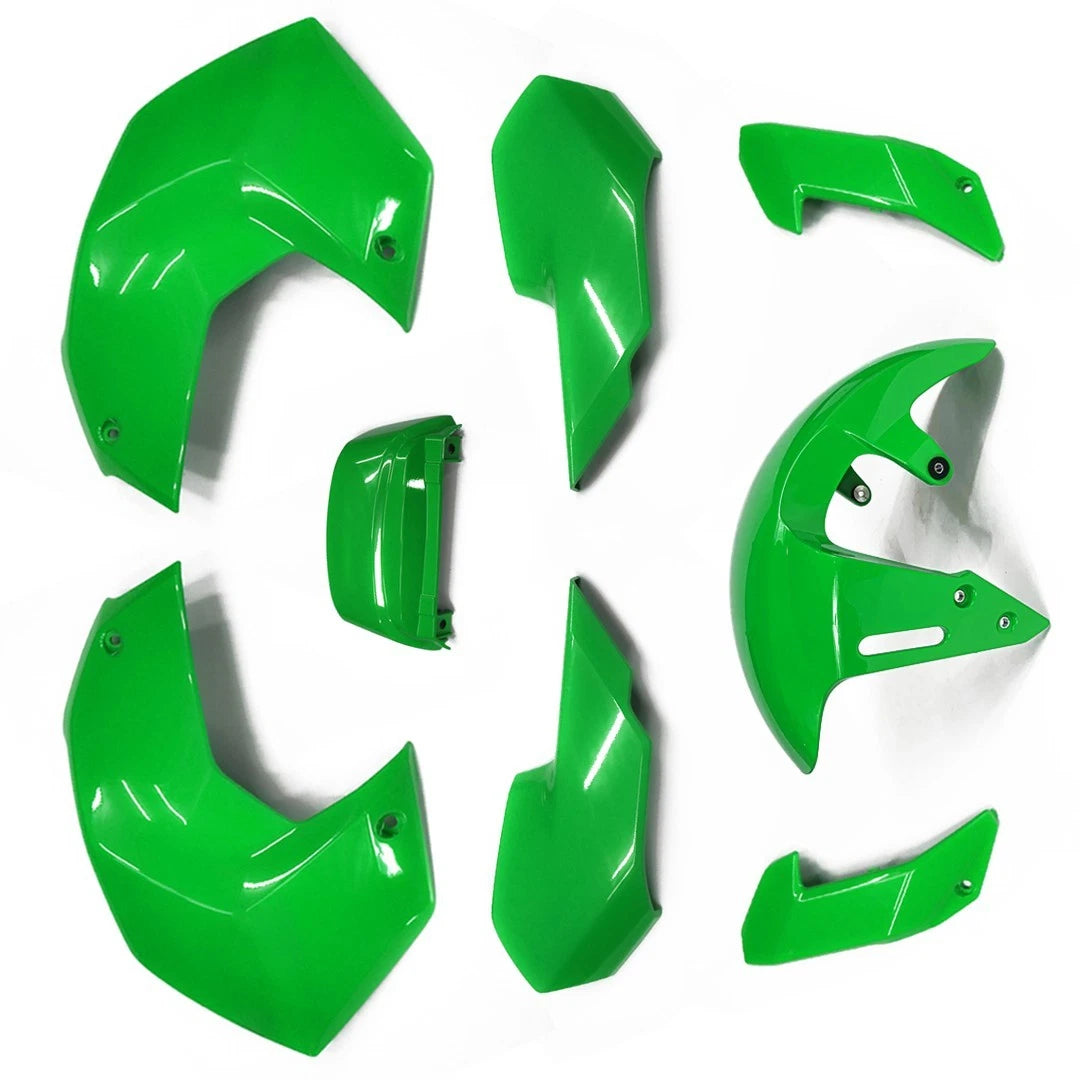 8Pc Body Panels Frame Body Green V.2 For Honda Grom 125 2025 - 2026