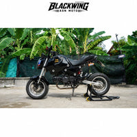 Black 7Pc Body Pastel Panels Frame Body For Honda Grom 125 2021-2024