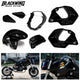 Black 7Pc Body Pastel Panels Frame Body For Honda Grom 125 2021-2024