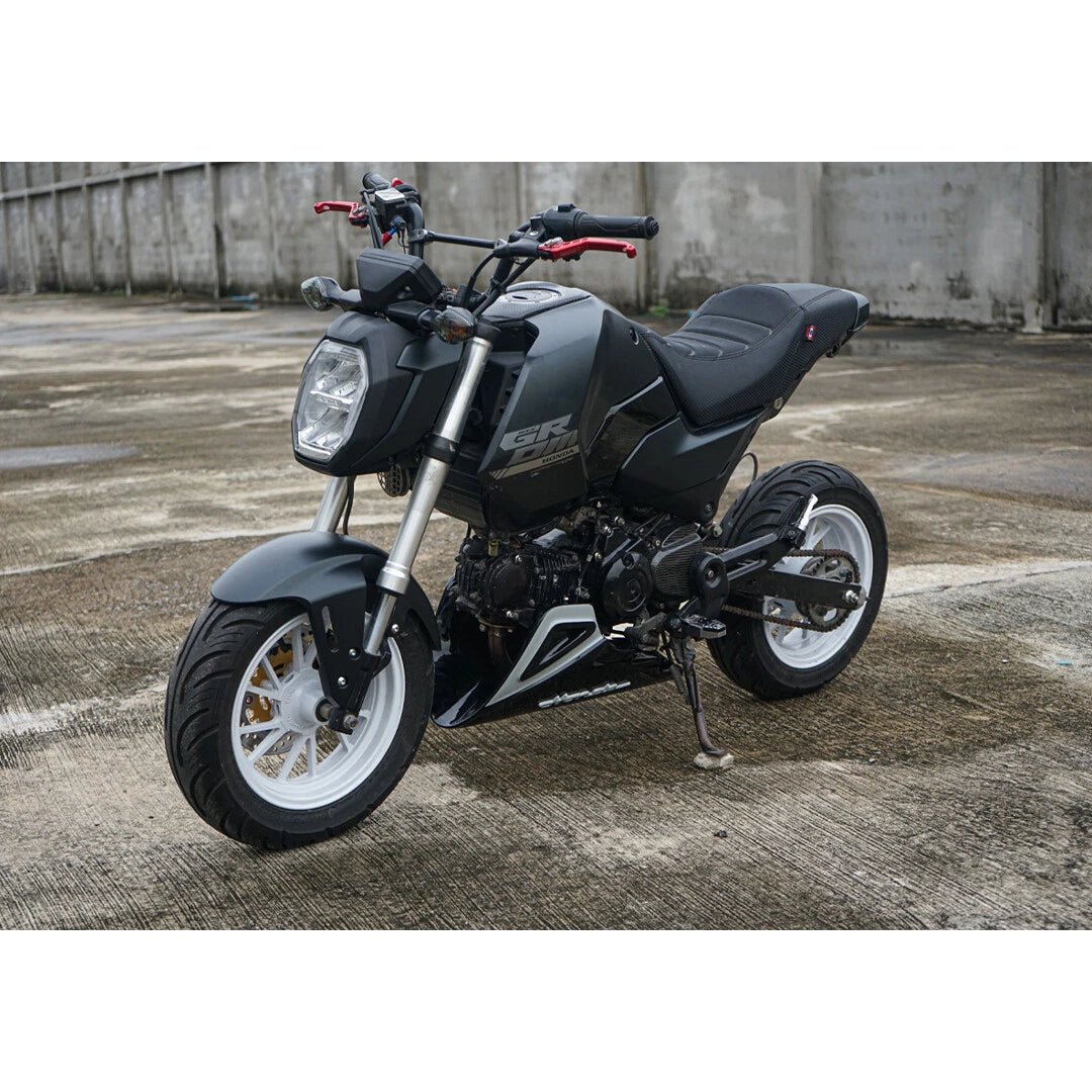 Belly Panel Fairing Frame Guard Cover Trim + Logo For Honda Grom 125 2021 - 2026