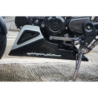 Belly Panel Fairing Frame Guard Cover Trim + Logo For Honda Grom 125 2021 - 2026