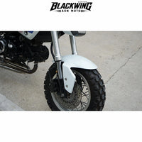 Set 4 Front Fender / Headlight Cover / Rear Cover / Side Fairing White For Honda Grom 125 2021 - 2024