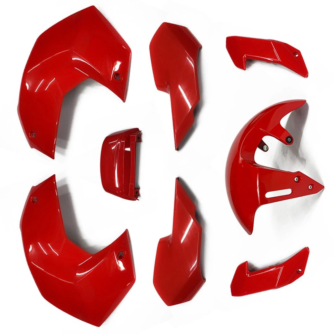 8Pc Body Panels Frame Body Red For Honda Grom 125 2025 - 2026
