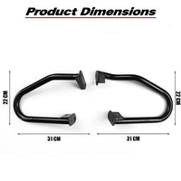 UNDER FAIRING BELLY PAN WITH CRASHBAR MATTE BLACK FOR HONDA REBEL CMX 1100 2020-2025