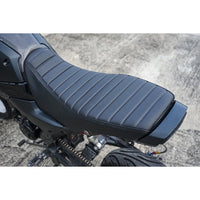 Replacement Dual Seat Carbon Stitch Black V.24 Fit For Honda Grom 125 2021-2026