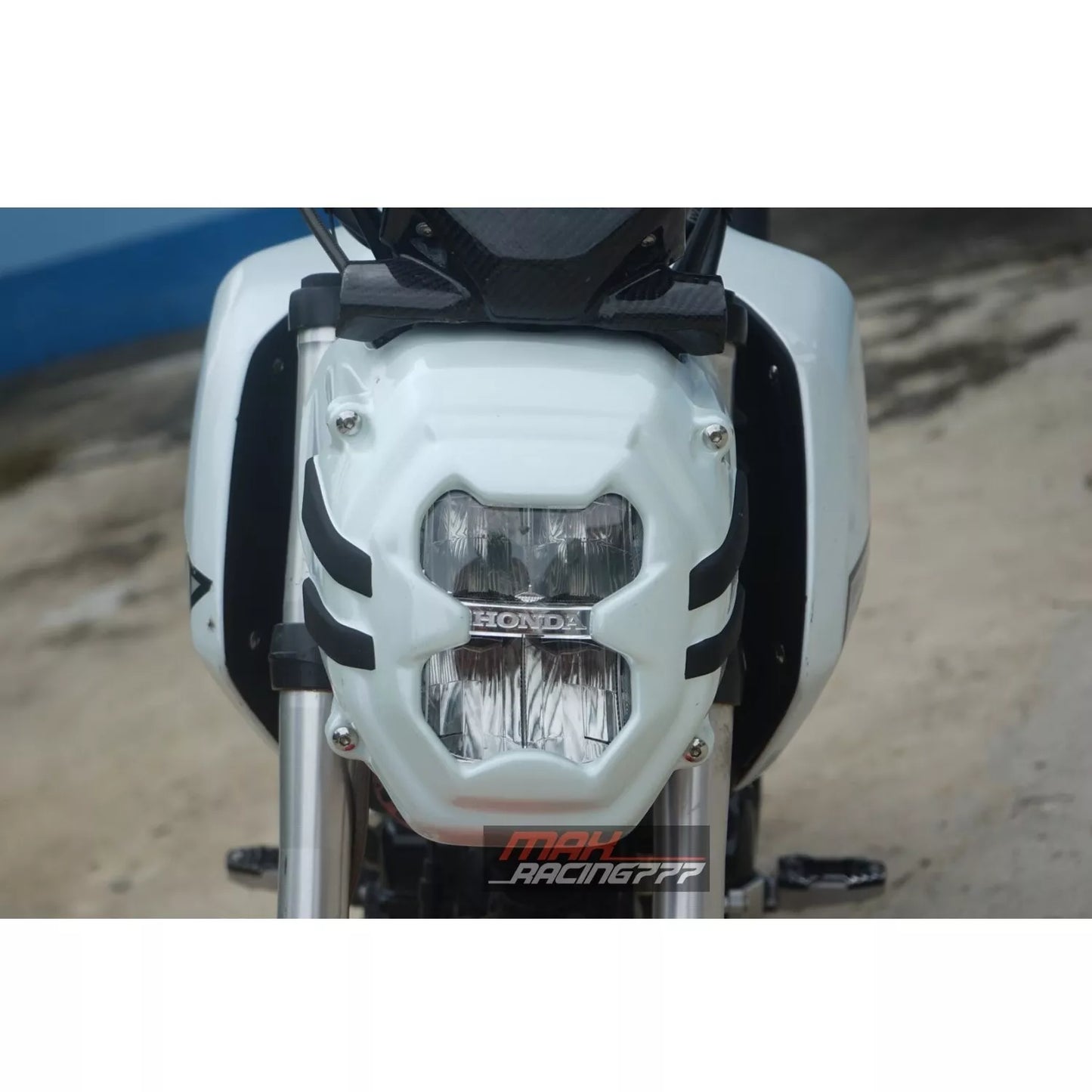 FRONT WINDSHIELD WINDSCREEN COVER HEADLIGHT V.1 FOR HONDA GROM 125 2021-2024