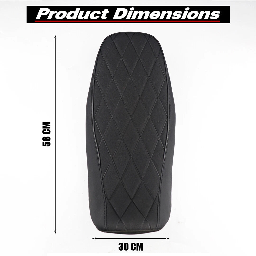 Replacement Dual Seat Stitch Black V.29 Fit For Honda Grom 125 2021-2026