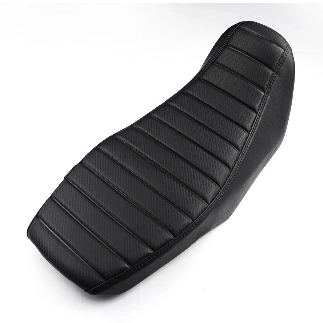 Replacement Dual Seat Carbon Stitch Black V.24 Fit For Honda Grom 125 2021-2026