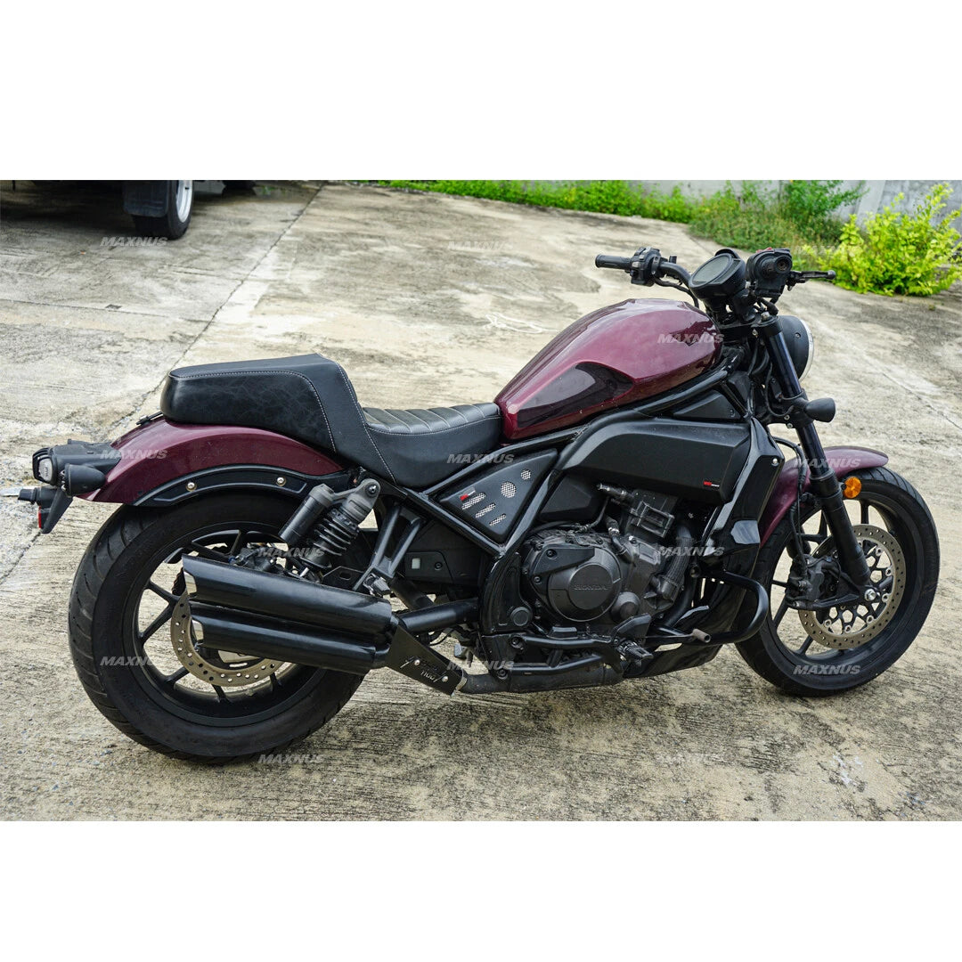 UNDER FAIRING BELLY PAN WITH CRASHBAR MATTE BLACK FOR HONDA REBEL CMX 1100 2020-2025