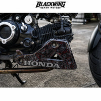 Belly Pan Under Fairing Cover Forged Carbon Fiber For Honda Grom 2021-2026
