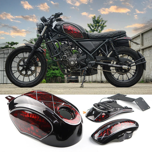 Full Set 3 Pcs Tank Cover / Front Fender / Rear Fender V.2 For Honda SCL CL 300 & 500 2023-2026