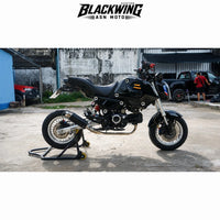 Black 7Pc Body Pastel Panels Frame Body For Honda Grom 125 2021-2024