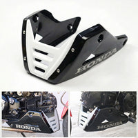 Belly Pan Under Fairing Cover Gloss Black&White For Honda Grom 125 2021-2026
