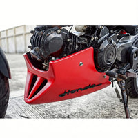 Belly Panel Fairing Frame Guard Cover Trim V.2 Red For Honda Grom 125 2021 - 2026