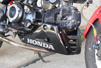 Belly Pan Under Fairing Cover Gloss Black For Honda Grom 125 2021-2026