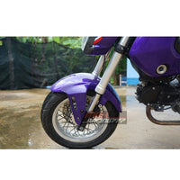 Set Of 12 Piece Frame Body Cover Side Upper Panel Carbon Fiber For Honda Grom 2021-2024